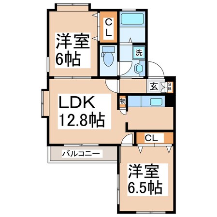 グレース・Ｍの物件間取画像